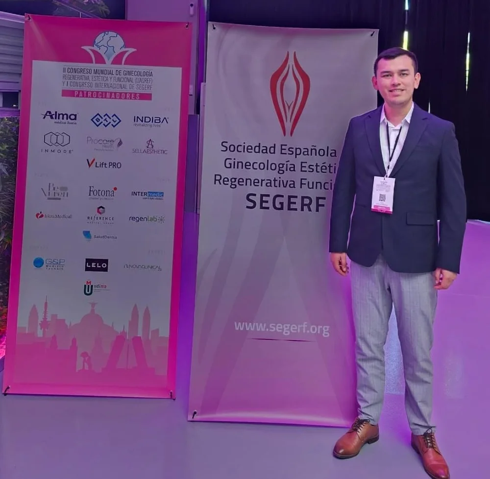 Dr. David Estela en el Congreso Internacional de la Sociedad Española de Ginecología Estética Regenerativa Funcional (SEGERF)